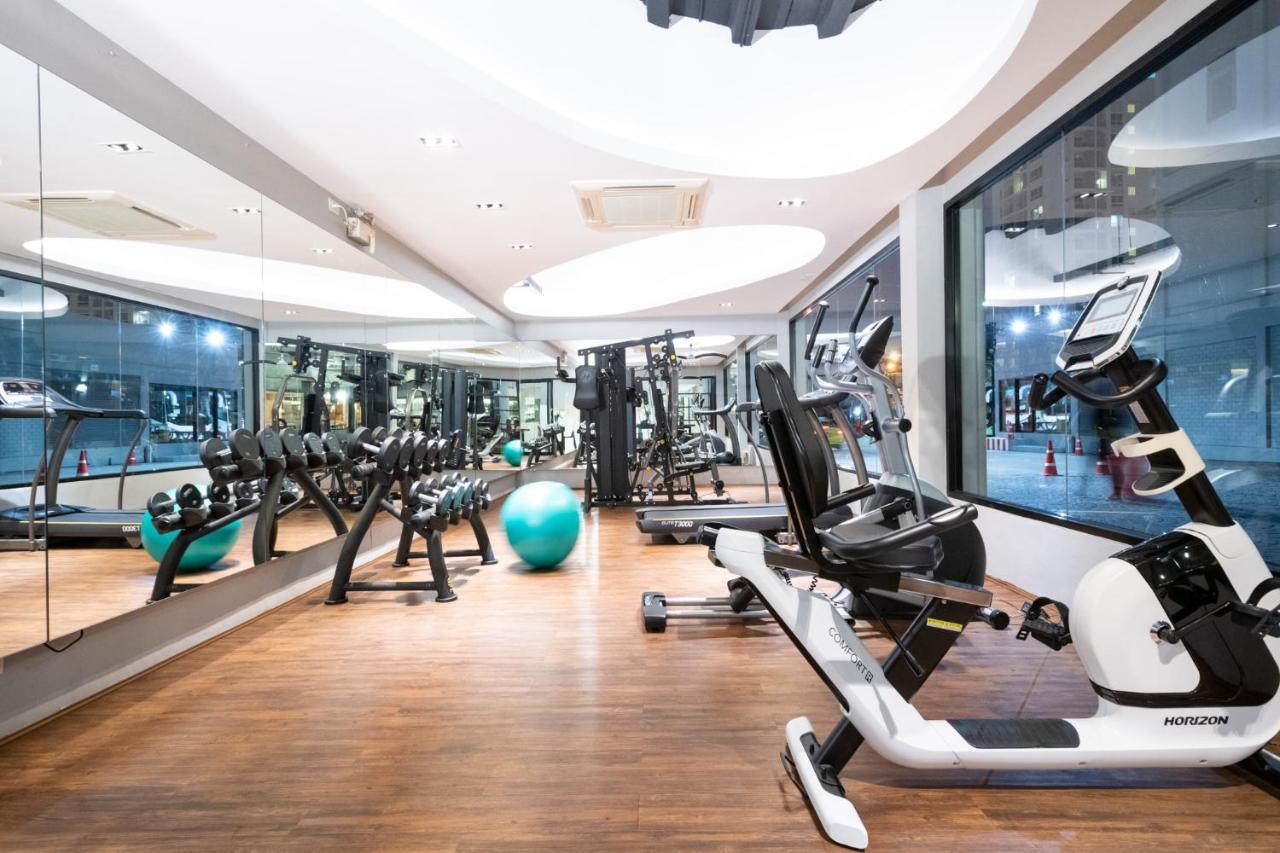 S Ratchada Leisure Hotel - Sha Plus Bangkok Exteriér fotografie The gym at the hotel